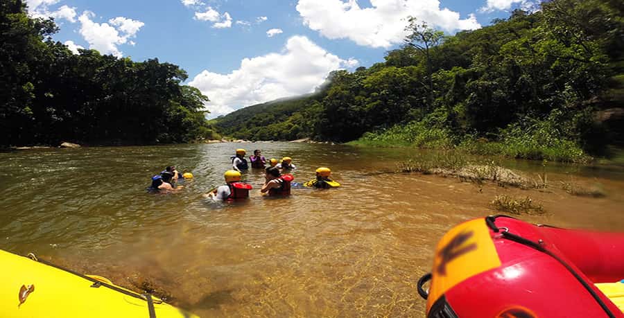 Rio de Janeiro: Guided River Rafting Tour - The triple delta at the end of the route