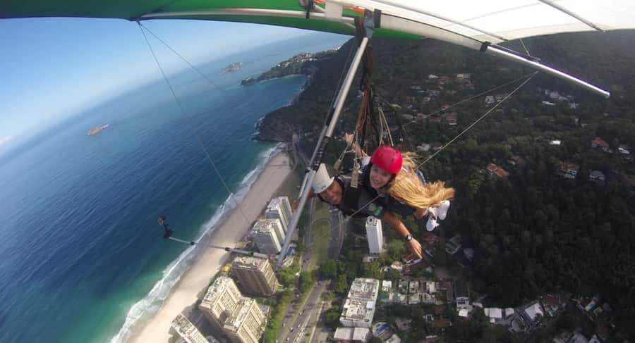 Rio de Janeiro: Hang Gliding or Paragliding Flight - The Flight Over Forest, Peaks, and Coast