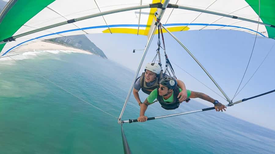 Rio de Janeiro: Hang Gliding or Paragliding Flight - Preparing for Takeoff at Pedra Bonita