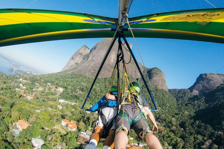 Rio de Janeiro: Hang Gliding Tandem Flight - What you will see from the air