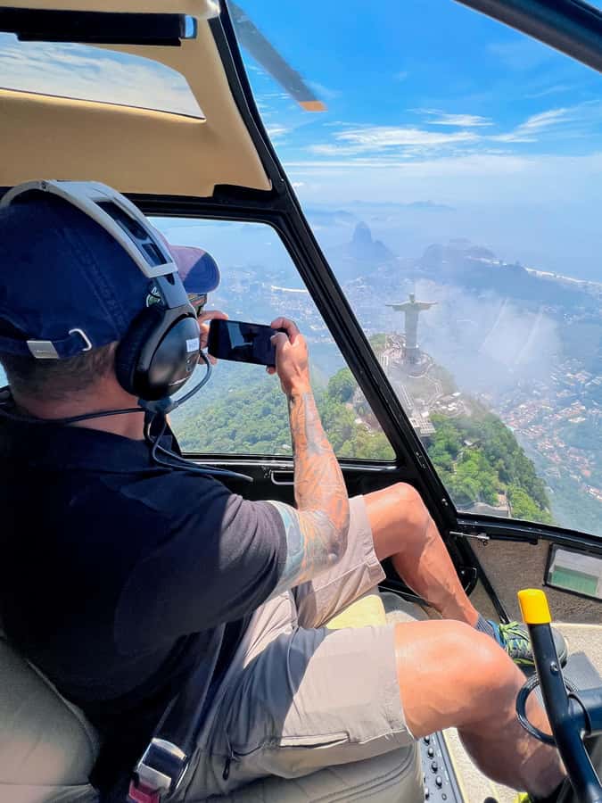 Rio de Janeiro: Helicopter Flight Christ the Redeemer 30 min - Sugarloaf Mountain from above