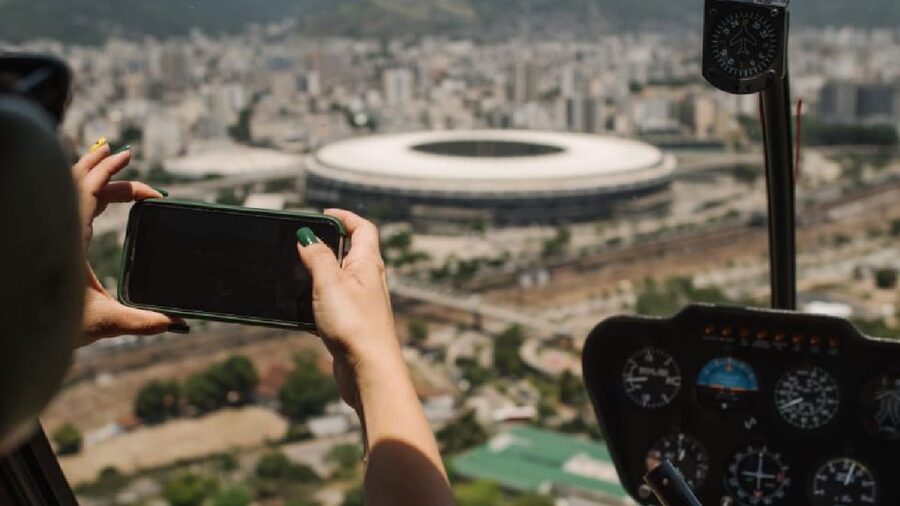Rio de Janeiro: Helicopter Tour - The main event, Christ the Redeemer