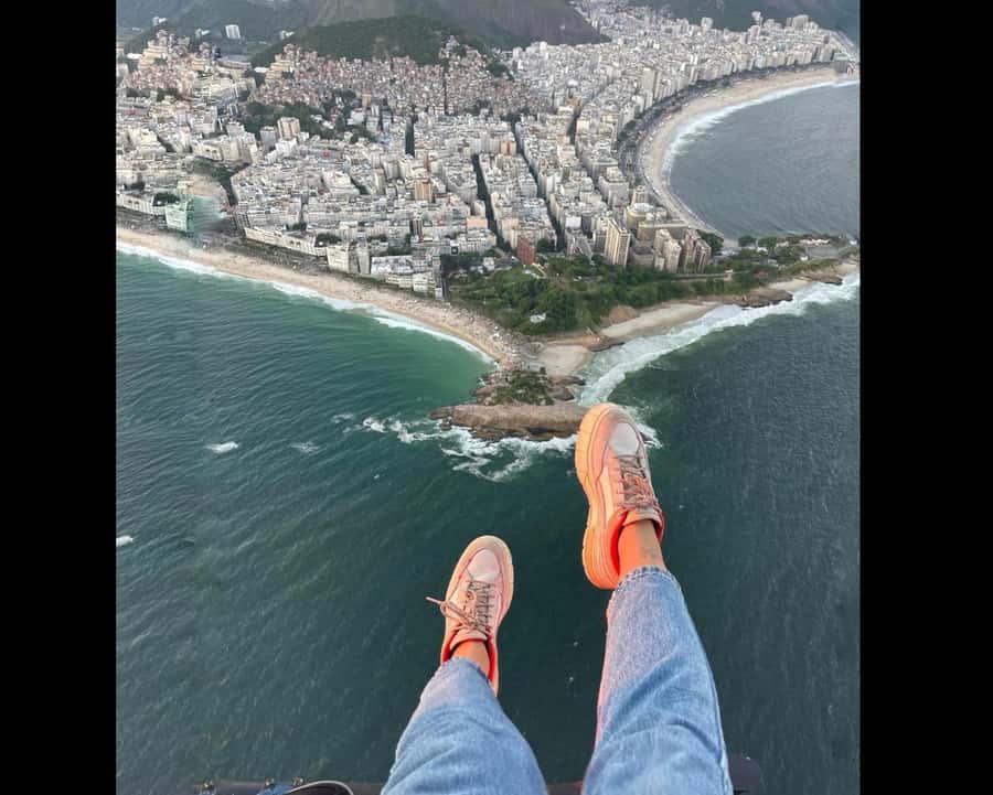 Rio de Janeiro Helicopter Tour | DOORS OFF - Rio from an open helicopter