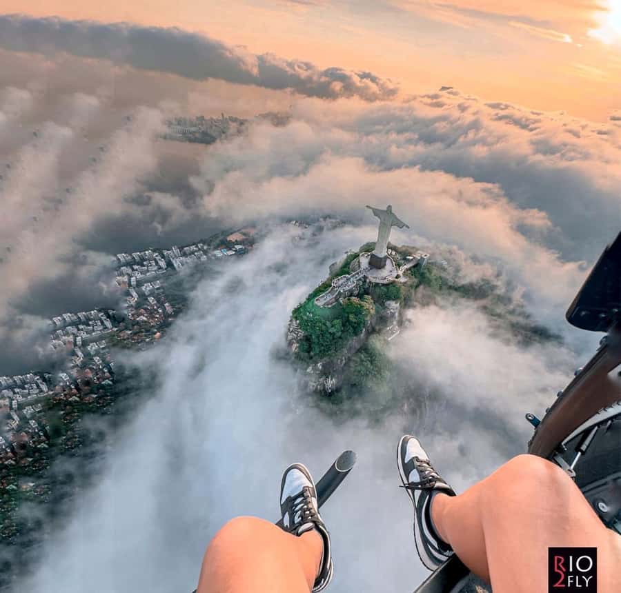 Rio de Janeiro Helicopter Tour | DOORS OFF - Leblon, Ipanema, and Lagoa Rodrigo de Freitas