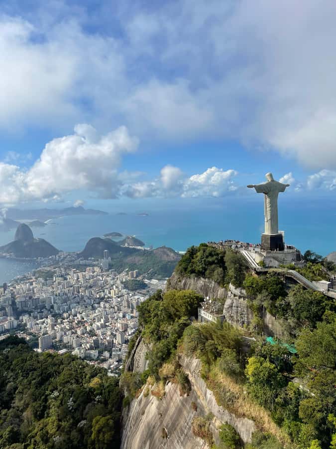 Rio de Janeiro Helicopter Tour | DOORS OFF - The main event at Christ the Redeemer
