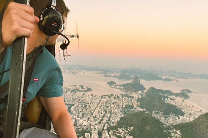 Rio de Janeiro Helicopter Tour without Doors - Morro Dois Irmãos to Ipanema