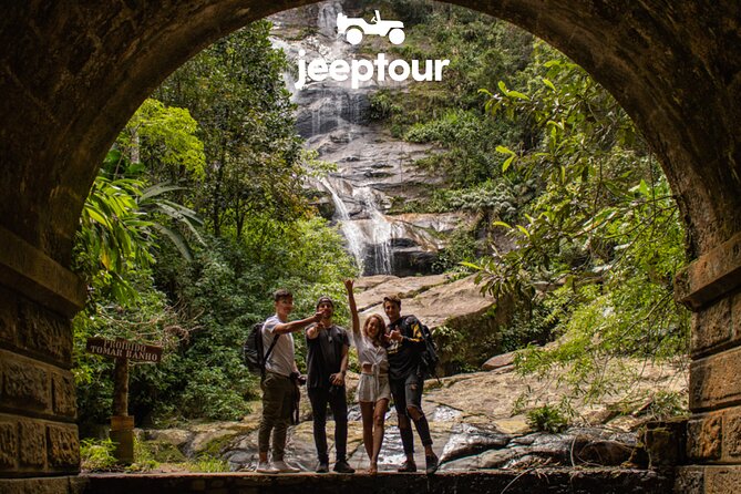 Rio de Janeiro Jeep Tour : Tijuca Forest - Cascatinha Taunay and its 35-meter drop