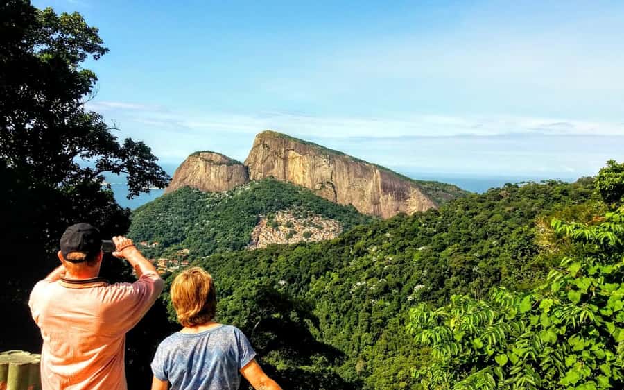 Rio de Janeiro Nature Secrets 'The Eco Citytour' - Taunay Waterfall is a quick rainforest pause