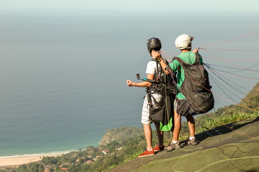 Rio de Janeiro: Paragliding Tandem Flight - Practical preparation for the launch