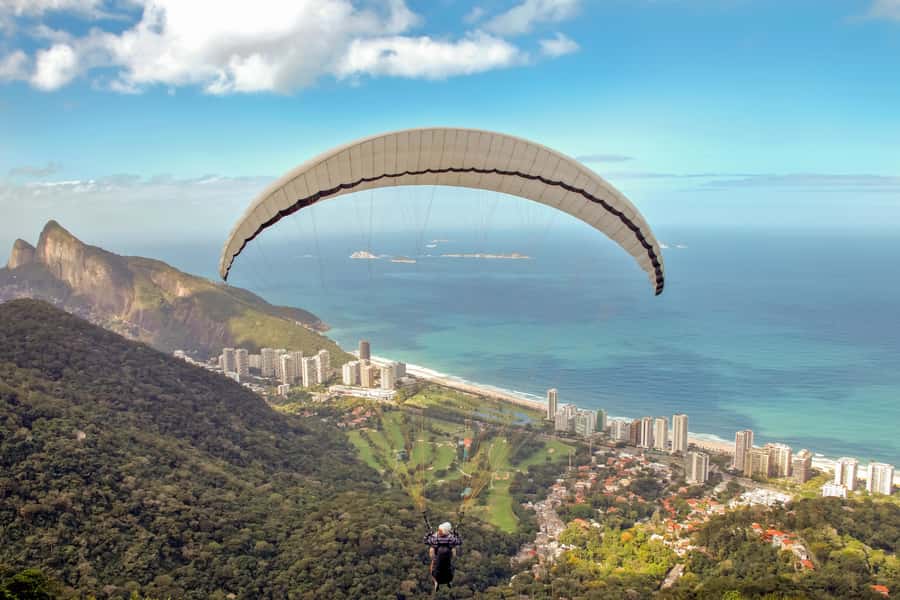 Rio de Janeiro: Paragliding Tandem Flight - The take-off: the moment that tests your nerve
