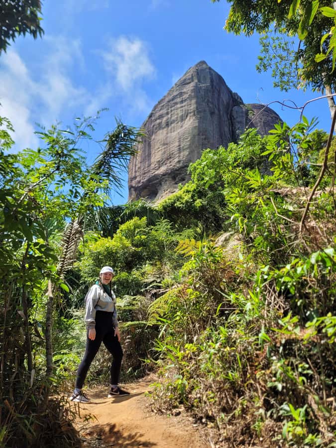 Rio de Janeiro: Pedra da Gávea - guided hike with best views - The Carrasqueira climb and its safety gear