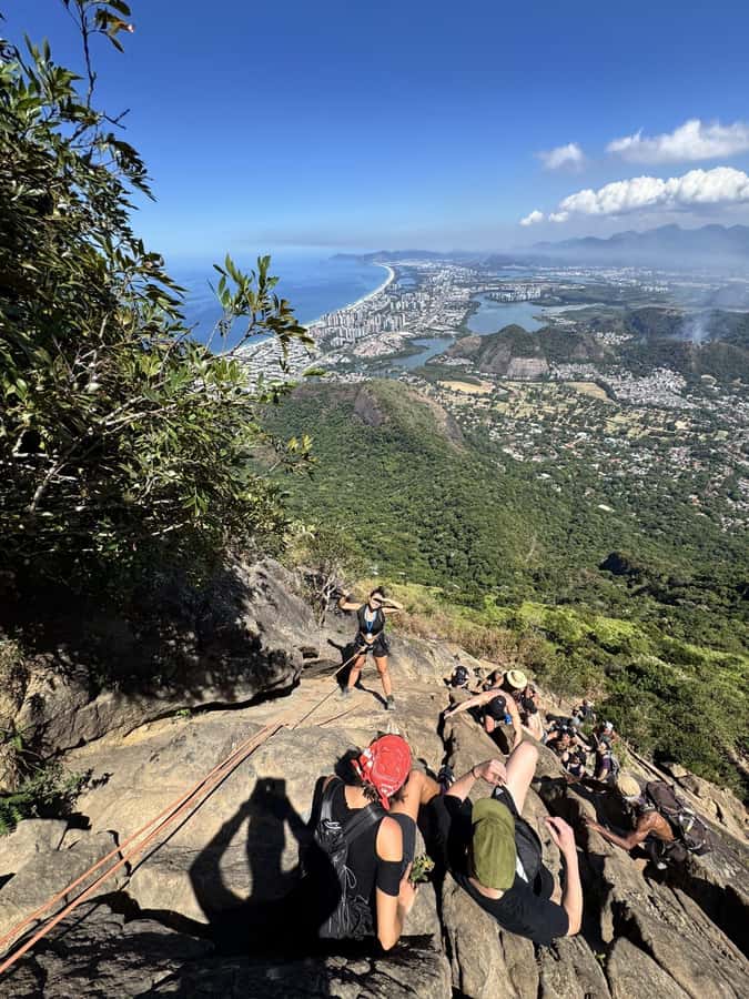Rio de Janeiro: Pedra da Gávea - guided hike with best views - The two-hour descent is part of the challenge