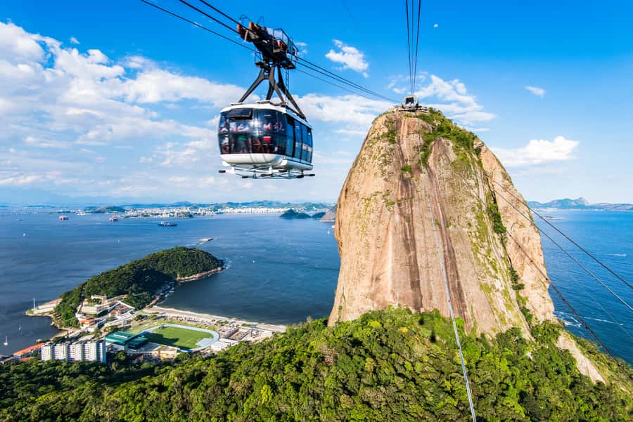 Rio de Janeiro: Sugarloaf Cable Car Official Ticket - Reaching Sugarloaf summit in another three minutes
