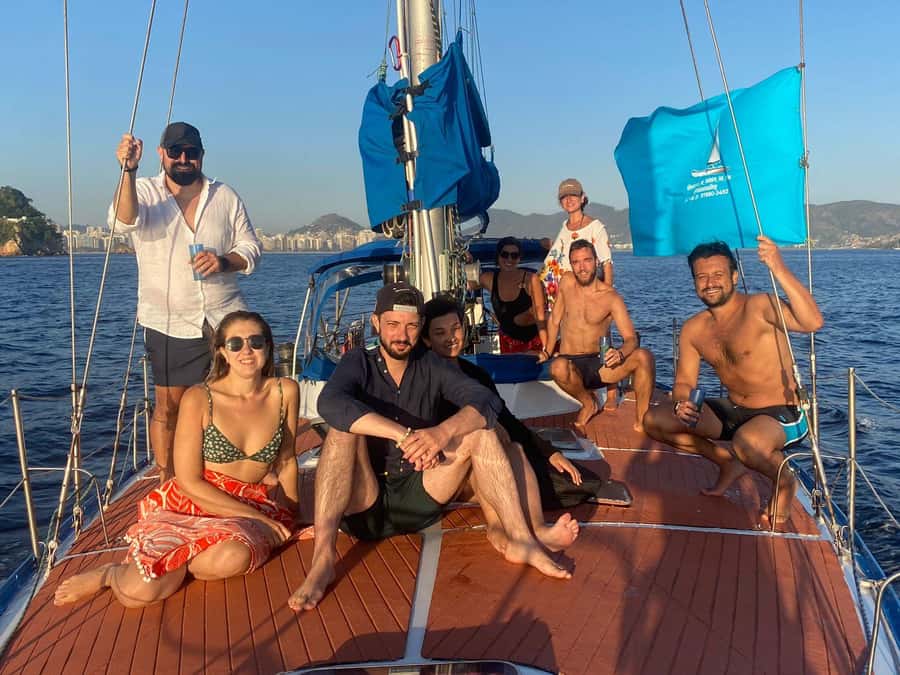 Rio de Janeiro: Sunset Sailboat Tour with Open Bar - Sunset photography from Corcovado to Flamengo