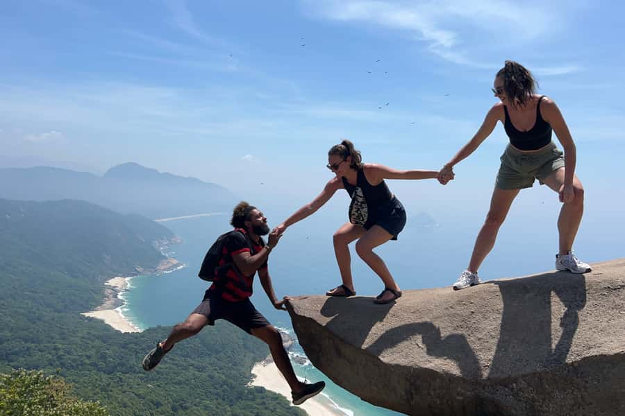 Rio de Janeiro: Telegrafo Rock Hike with Optional Beach Stop - The view from the 354-altitude rock