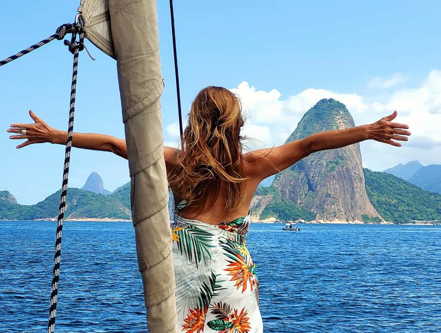 Rio de Janeiro: Wake Up and Sail - Sugarloaf Mountain from the water