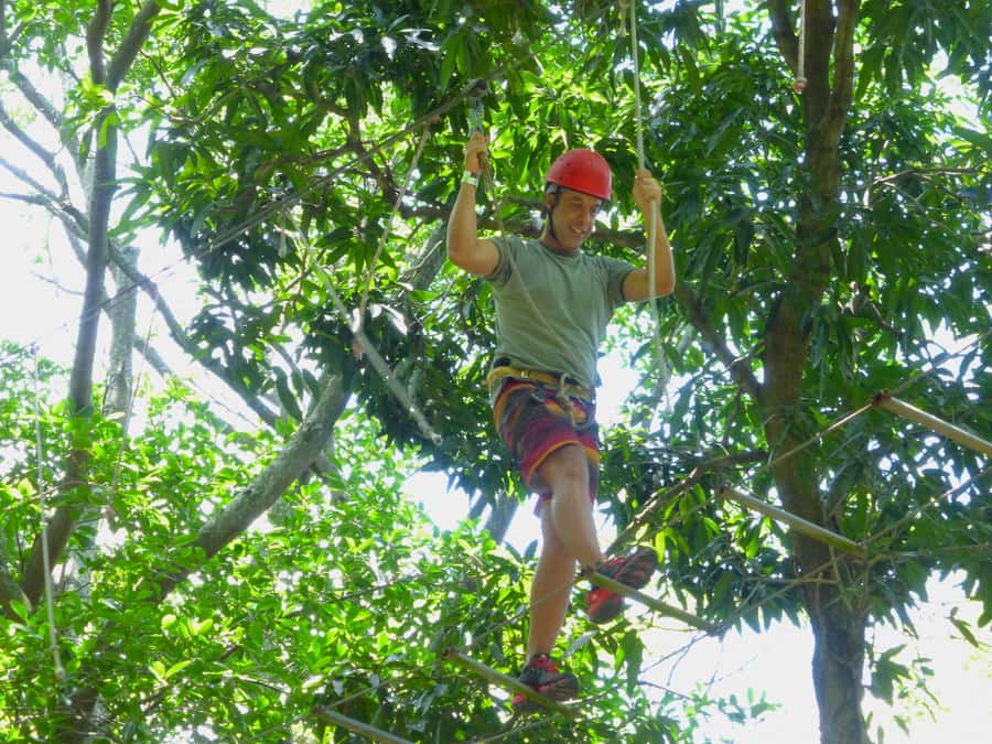 Rio de Janeiro: Zip Lining and Canopy Tree Tour - From Rio streets to Catacumba’s forest trails