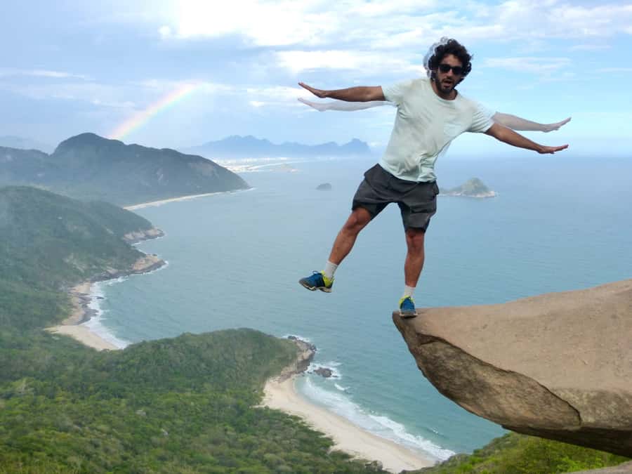 Rio: Pedra do Telégrafo Hiking & Relax in a Wild Beach - Walking through Pedra Branca State Park