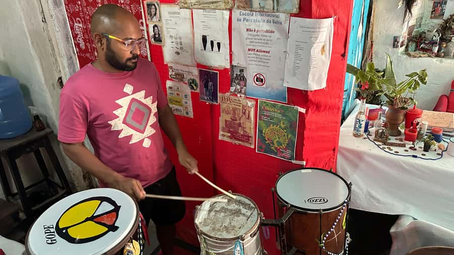 Salvador: 3-Hour Percussion Class - Language, group size, and planning tips
