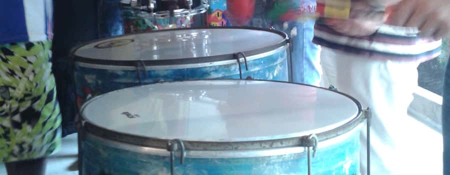 Salvador: 3-Hour Percussion Class - Meeting Maestro Macambira and starting with the basics