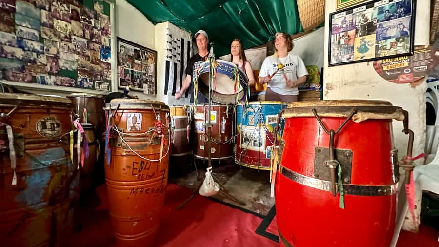 Salvador: 3-Hour Percussion Class - Who will enjoy this class most?
