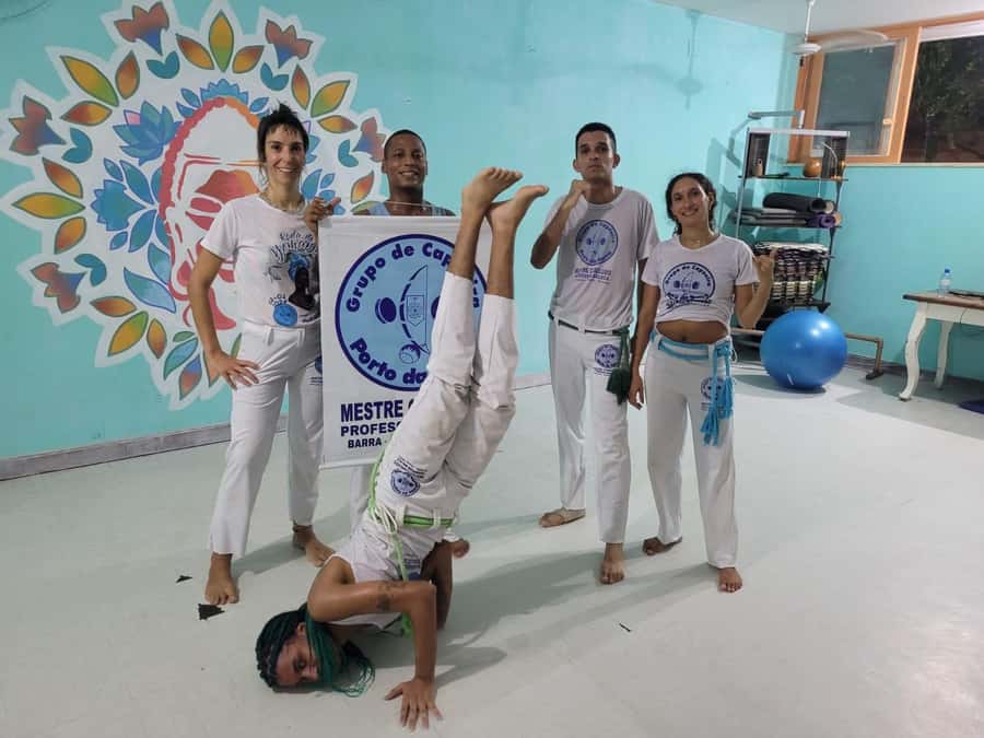Salvador: CAPOEIRA CLASS - CULTURAL - Learning Kicks, Spins, and Basic Sequences