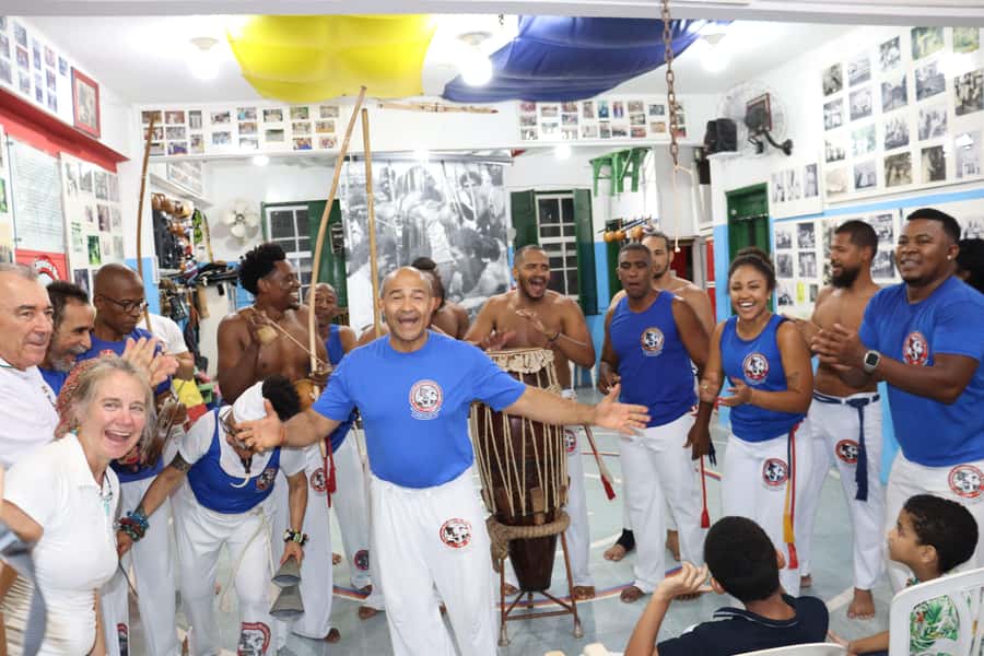 Salvador: Cultural Night of Capoeira, Samba, and Drumming - Entering Mestre Bimba’s 1937 Capoeira school
