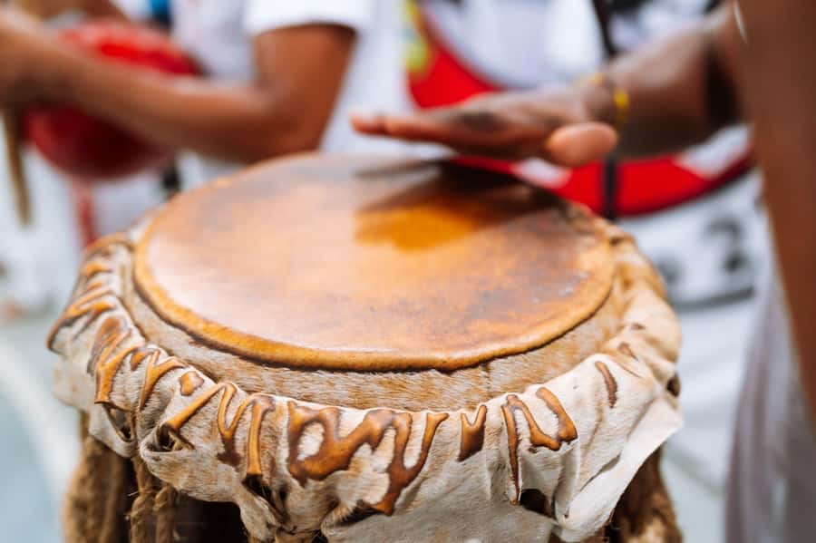 Salvador: Traditional Drumming and Percussion Workshop - Inside Mestre Bimba’s first school