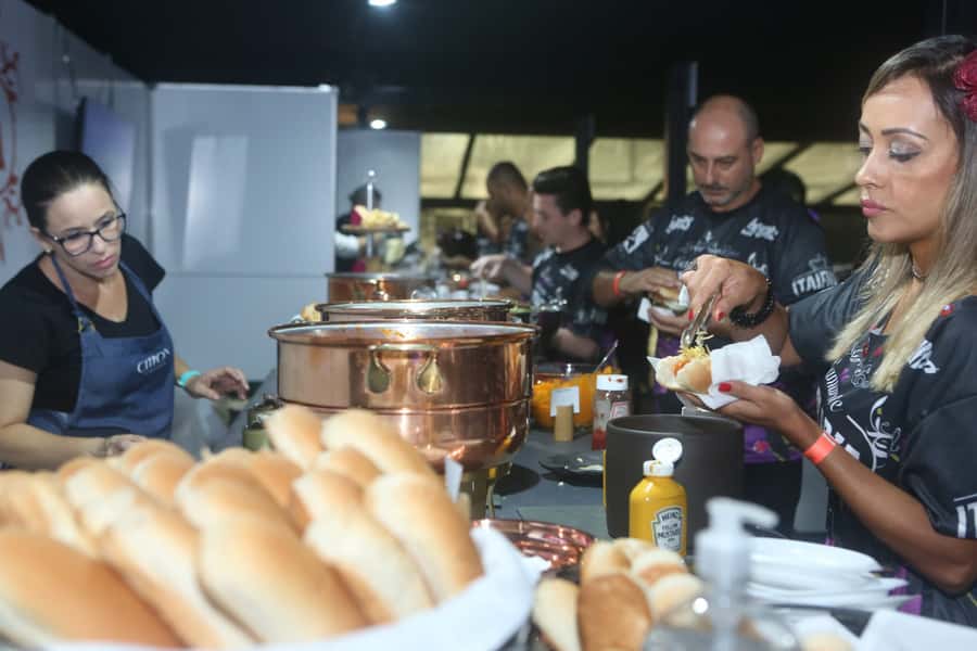 São Paulo Carnival Seating with Food, Drinks, & Transfer - Arriving at the Sambadrome