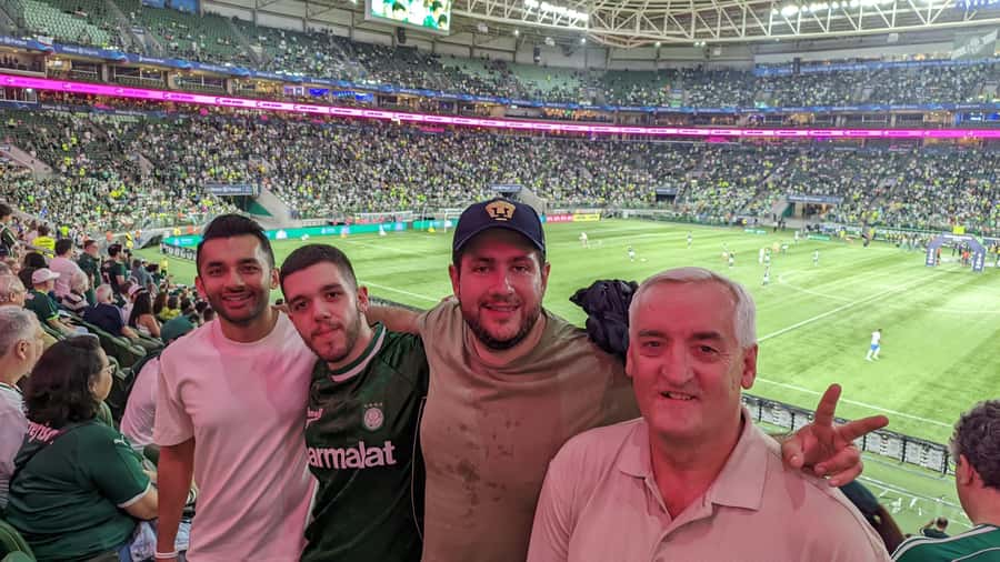 São Paulo: Join a Palmeiras Game Experience with a local - The pre-match ritual around Allianz Parque