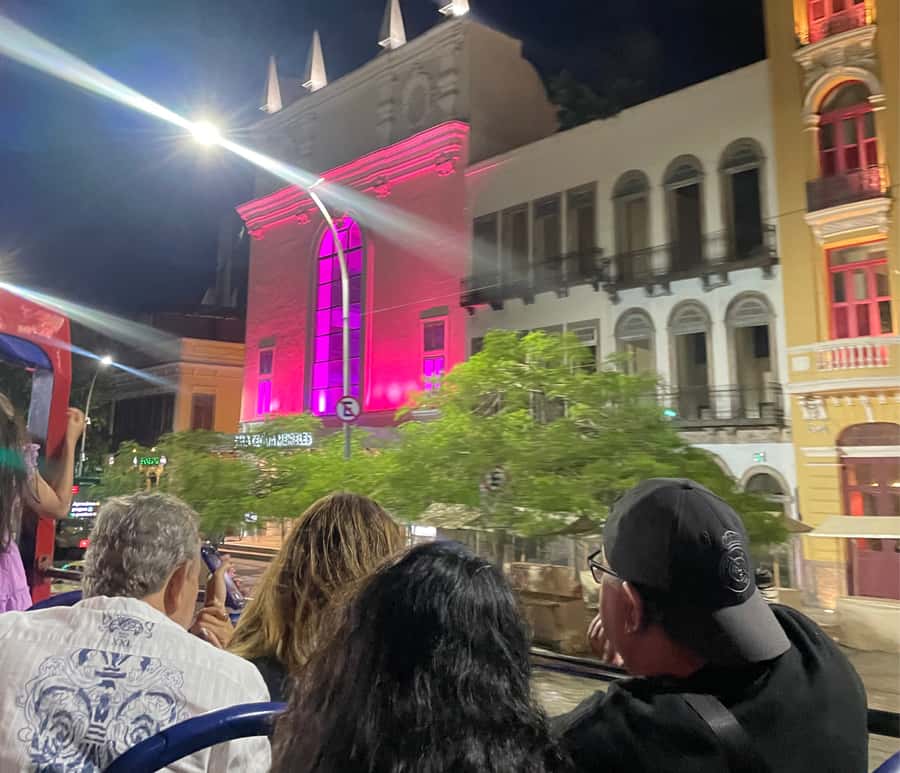 Skyline Night Tour Rio de Janeiro - Panoramic City Tour Rio Samba Bus - Drinks, comfort, and what is not included