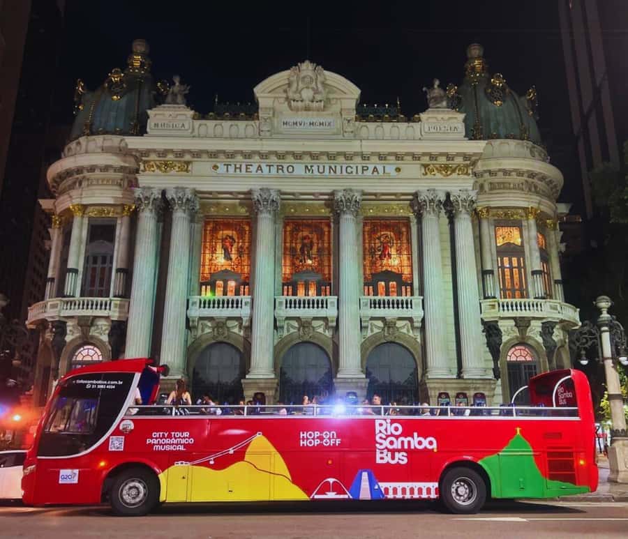 Skyline Night Tour Rio de Janeiro - Panoramic City Tour Rio Samba Bus - What the three-hour route actually covers