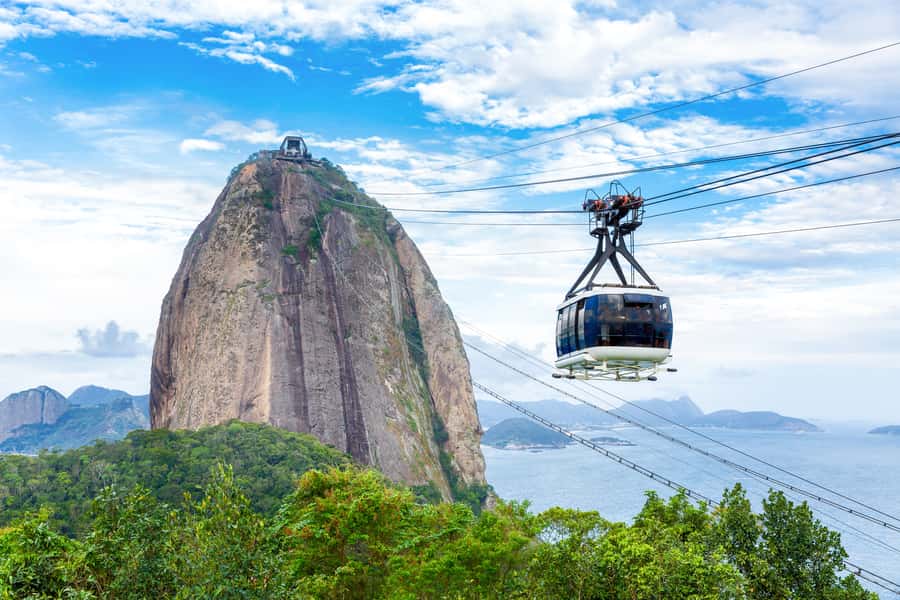 Sugarloaf Mountain Fast-Pass Ticket and Guided Tour - The first cable car ride to Urca Hill