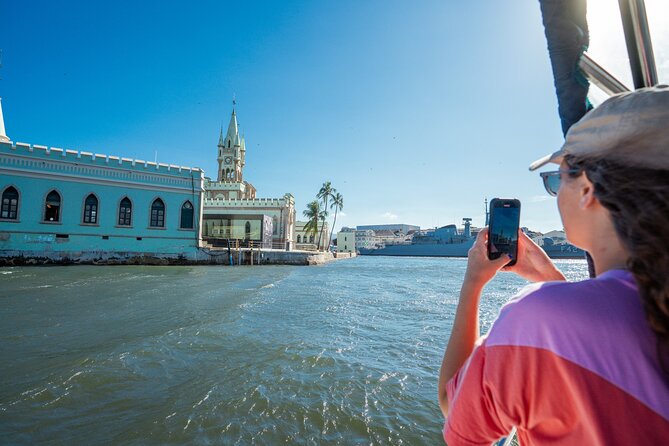 Sunset Boat Tour with Beer, Water, Soda and Snacks included - Leaving Marina da Glória for the Museum of Tomorrow