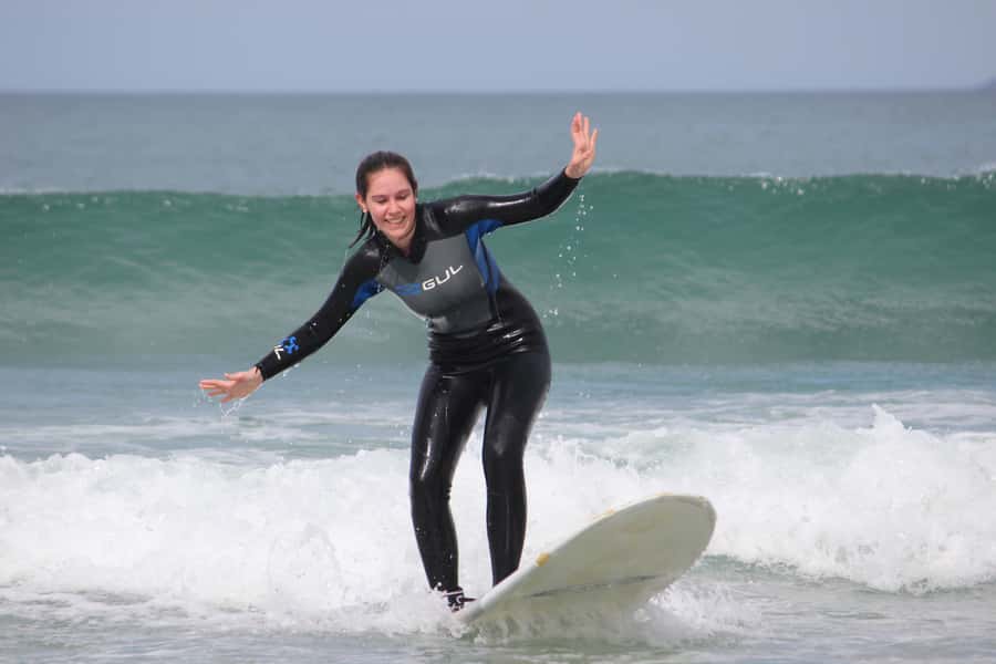 Surfing Lesson with Sea Wolf - A social side at Sea Wolf Surf Hostel