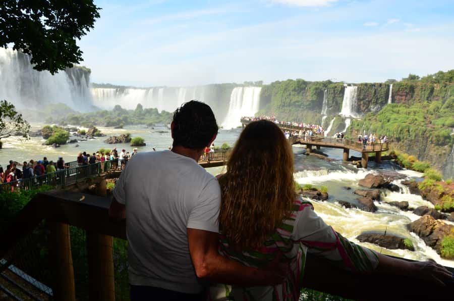 The Best of Iguazu Falls (Brazilian Side) - Half-Day Tour - The panoramic platform and Upper Iguaçu River