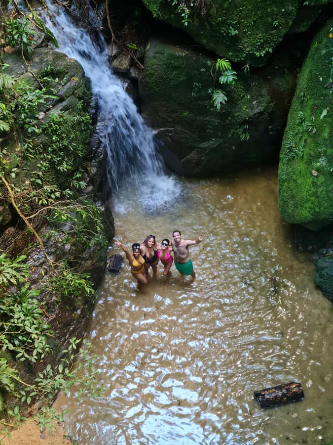 Tijuca Rain Forest - Adventure through Waterfalls & Caves - Taunay Waterfall, Tijuca’s dramatic opening scene