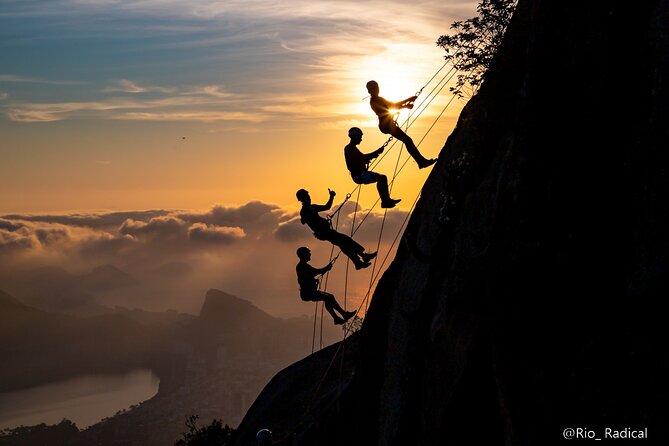 Trail and Rappel on Morro Dois Irmãos - At the top of Morro Dois Irmãos