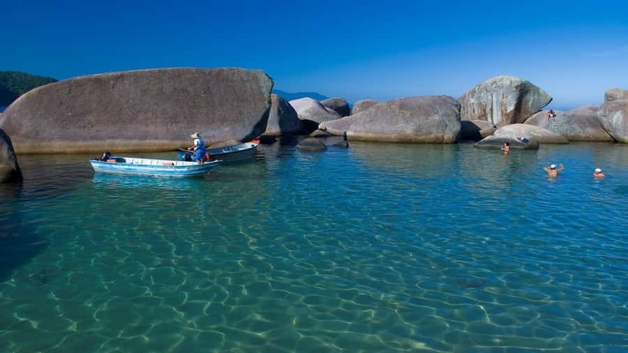 Trindade Day Trip: Nature and Sea Adventure from Paraty - Meio Beach and the forest path to Cachadaço