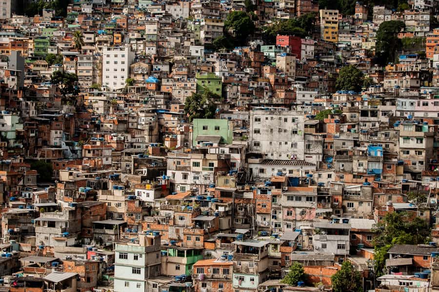 Vidigal Favela Tour - The views toward Ipanema and Morro Dois Irmãos